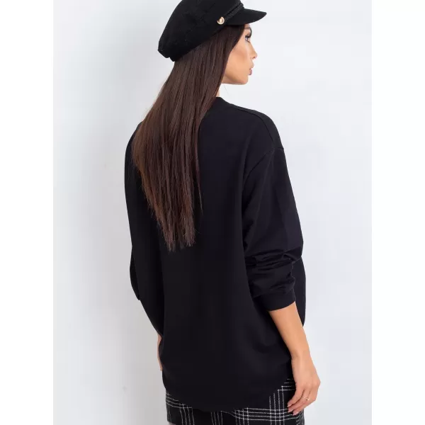  Damen-Sweatshirt BASIC FEEL GOOD RV-BL-5185.82P NOIR 
