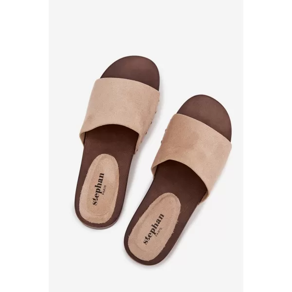  Damenhausschuhe BOTO FERINNA 41222 KHAKI 