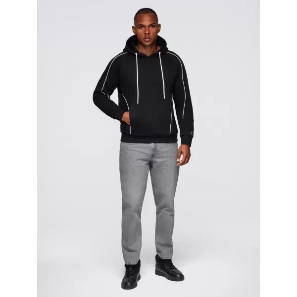  Herren-Sweatshirt OMBRE OM-SSNZ-0250 SCHWARZ 