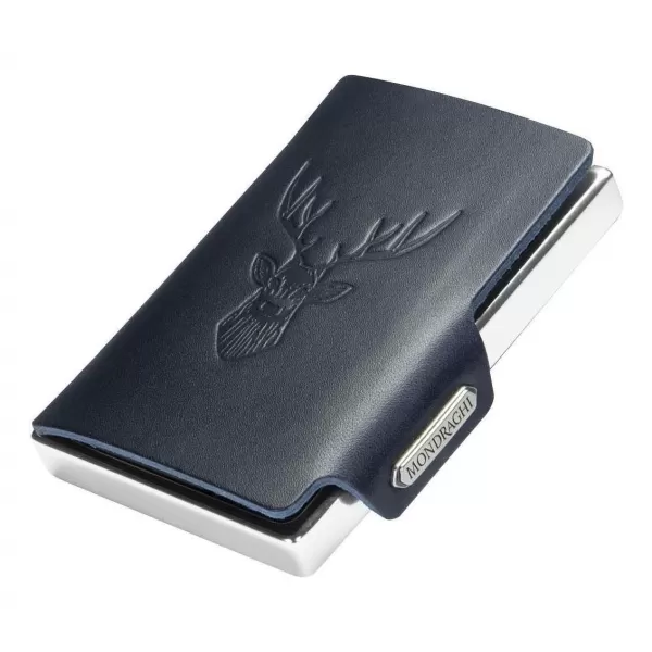  Geldbörse MONDRAGHI Silhouette Classic Deer BLAU 
