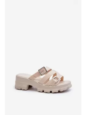 Damen-Flip-Flops ZAXY NN285042 BEIGE