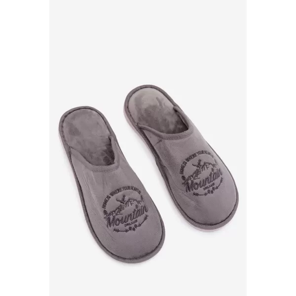  Herrenhausschuhe BOTO TIRANNE 40751 GRAU 