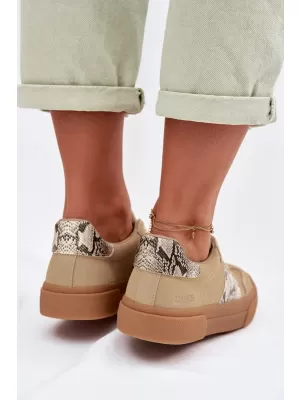 Damen-Sneaker BIG STAR TT274298 BEIGE Big Star Shoes