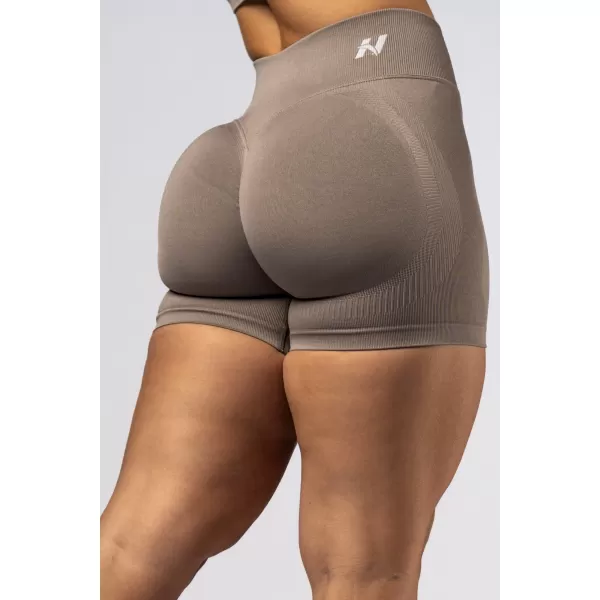  Push-up-Shorts mit hoher Taille POWER 893 LIGHT BROWN ASH Nebbia 