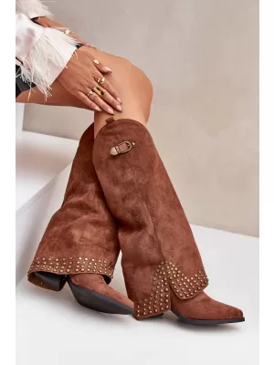 Damenstiefel BOTO IVELIRI 35105 KAMEL