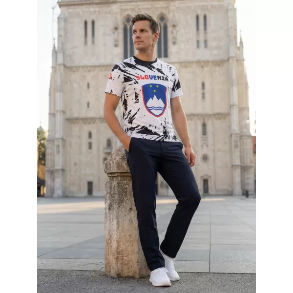  Premium-T-Shirt für Herren ALTISPORT VOJ/ALM036SI/TR01 ABSTRAKTION 