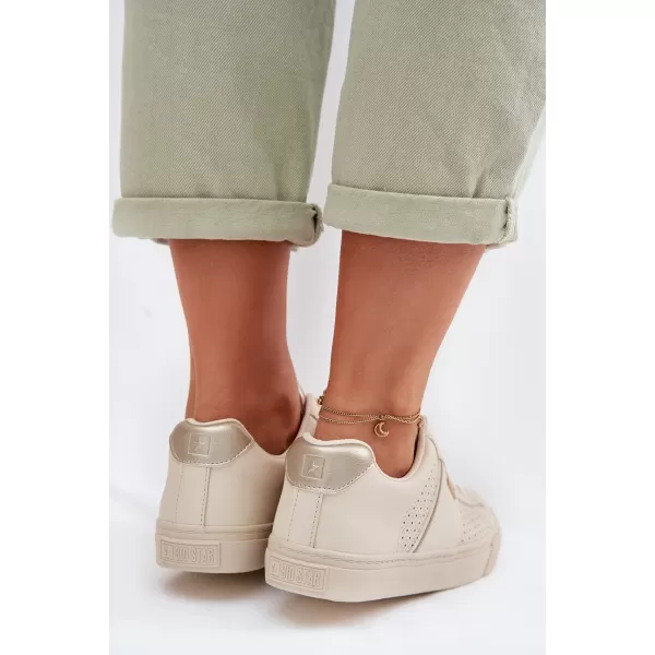  Damen-Sneaker BIG STAR TT274292 BEIGE Big Star Shoes 