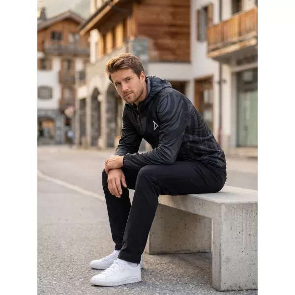  Premium-Softshelljacke für Herren ALTISPORT VOJ/ALM072JACK01 SCHWARZ 