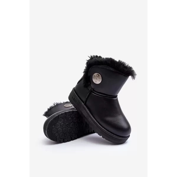  Kinder-Schneestiefel BIG STAR MM374082 SCHWARZ Big Star Shoes 