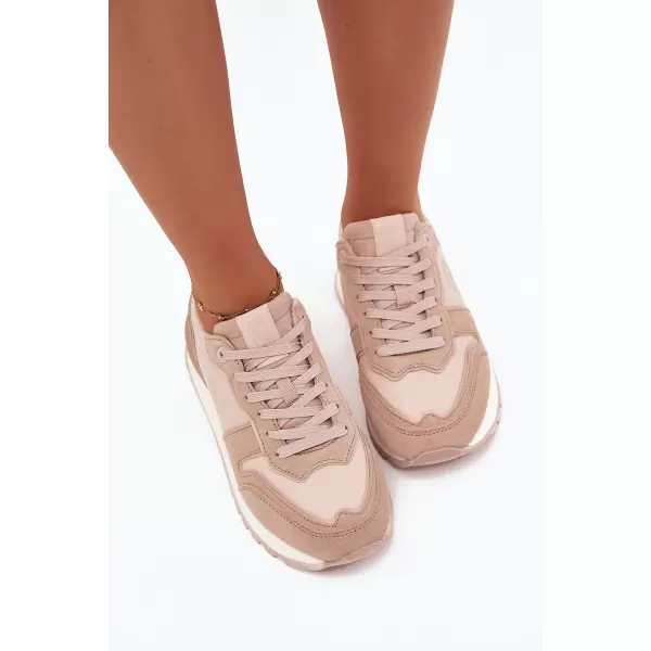  Damen-Sneaker BIG STAR OO274521 BEIGE Big Star Shoes 