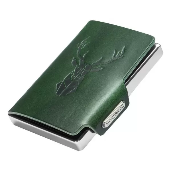  Geldbörse MONDRAGHI Silhouette Modern Deer GRÜN 