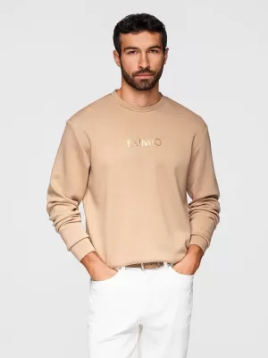 Herren-Sweatshirt OMBRE OM-SNBC-0199 BEIGE
