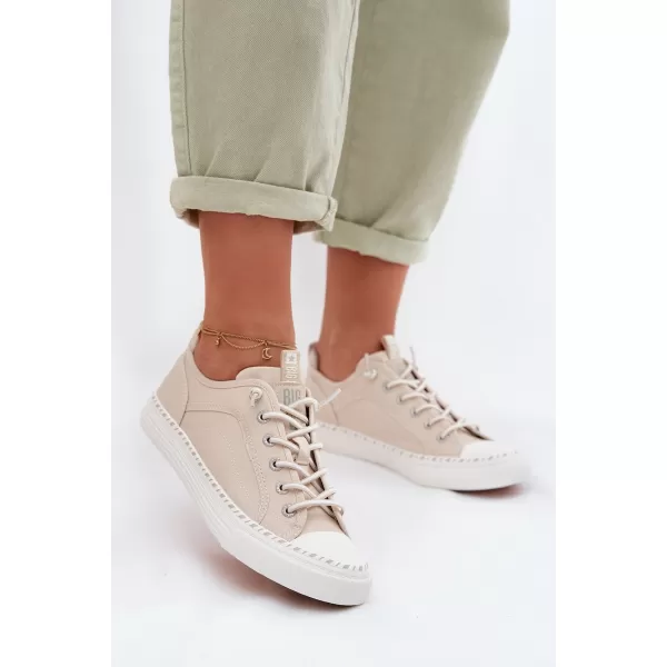  Damen-Sneaker BIG STAR TT274387 BEIGE Big Star Shoes 