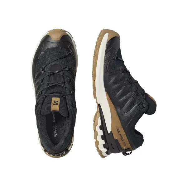  Damenschuhe SALOMON XA PRO 3D V9 GTX LIFELONG W L47999700 SCHWARZ/KOJOTENBRAUN/VANILLEEIS 