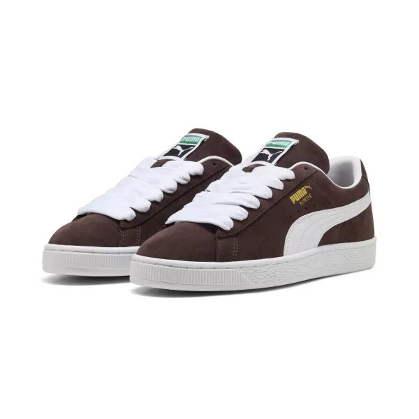  Stiefel PUMA SUEDE CLASSIC 399781_34 CHOCOLATE BROWN/ SCHOKOLADENBRAUN/PUMAWEIß 