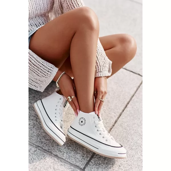  Damen-Sneaker BIG STAR OO274061 WEISS Big Star Shoes 