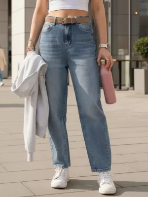 Damenhosen DSTREET UY2886 BLAU