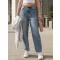 Damenhosen DSTREET UY2886 BLAU