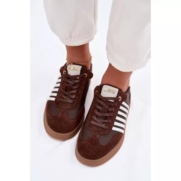  Damen-Sneaker BIG STAR TT274715 SCHWARZ Big Star Shoes 