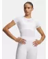 Damen-T-Shirt UNDER ARMOUR HEATGEAR ELITE SS 6015368-100 WEIß
