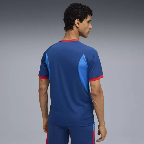  Funktions-T-Shirt für Herren PUMA NEYMAR JR PLAYMAKER JERSEY 660314-10 BLAZING BLUE/ LEUCHTENDES BLAU/PUMA-WEIß/ULTRA 