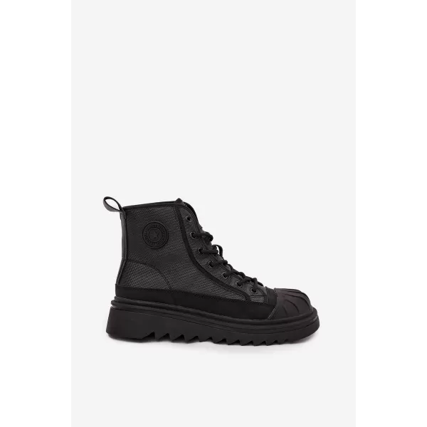  Damen-Sneaker BIG STAR OO274A355 SCHWARZ Big Star Shoes 