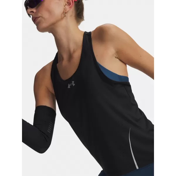  Damen-Tanktop UNDER ARMOUR VELOCITI PRO TANK 6009538-001 SCHWARZ 
