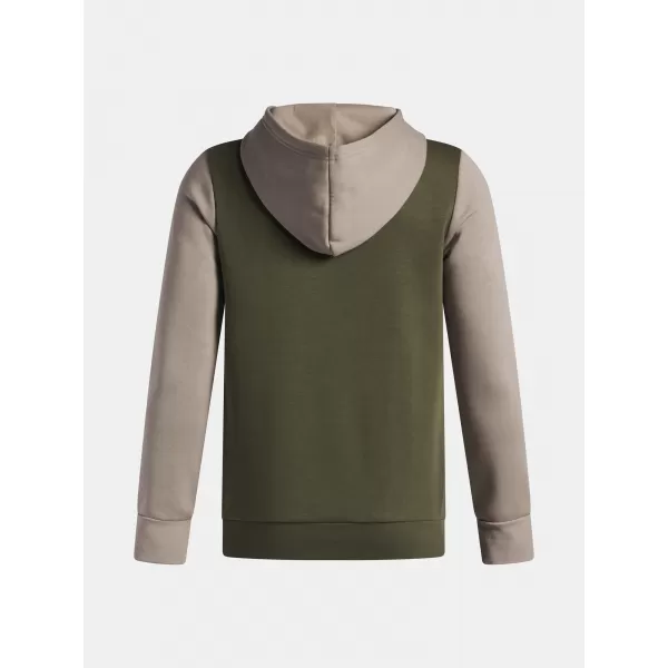  Jungen-Sweatshirt UNDER ARMOUR UA RIVAL FLC CBLCK GRPHC HD 6004994-390 GRÜN 