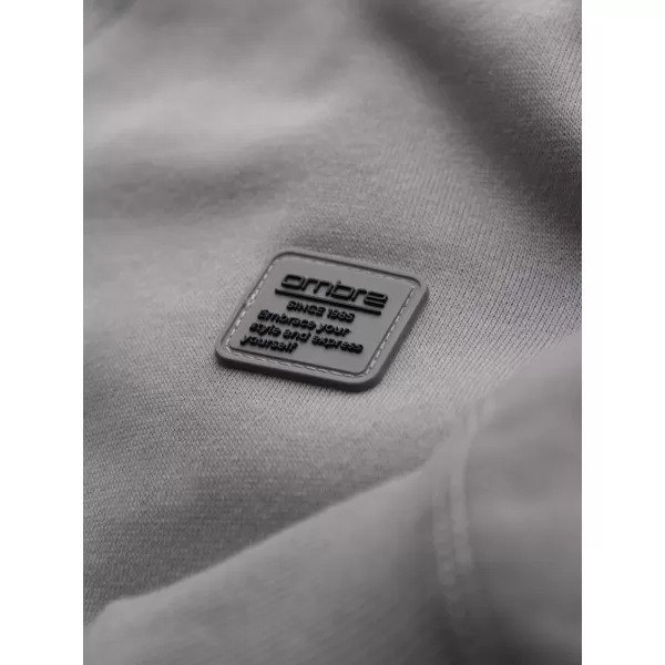  Herren-Sweatshirt OMBRE OM-SSNZ-0243 GRAU 