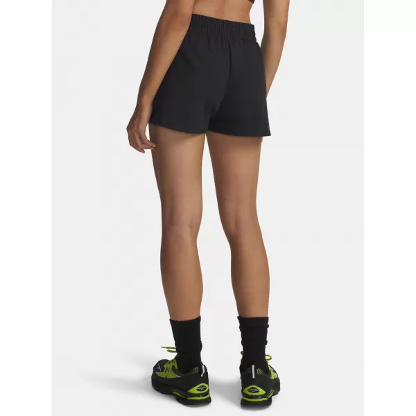  Damen-Shorts UNDER ARMOUR SPORT TERRY SHORT 6011022-001 SCHWARZ 