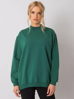 Damen-Sweatshirt BASIC FEEL GOOD RV-BL-5185.90P DUNKELGRÜN