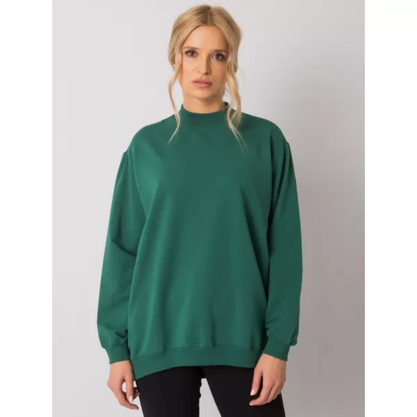  Damen-Sweatshirt BASIC FEEL GOOD RV-BL-5185.90P DUNKELGRÜN 