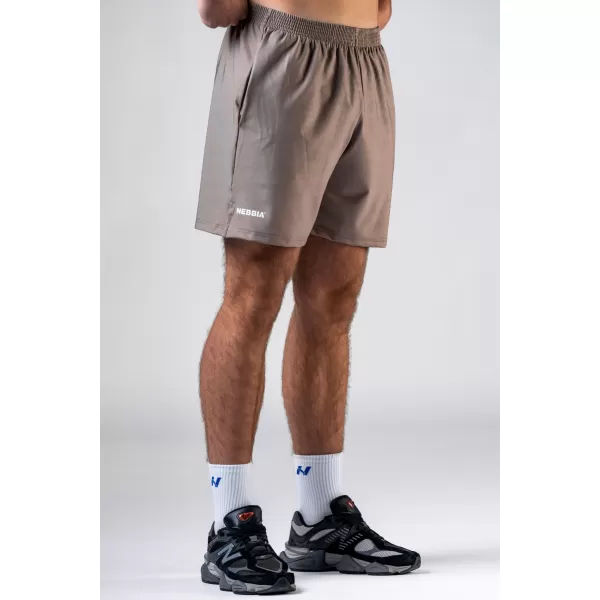  Trainingsshorts POWER 902 LIGHT BROWN ASH Nebbia 
