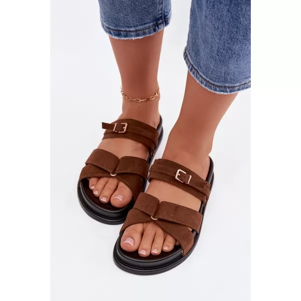  Damenhausschuhe BOTO SELORINA 41608 BRAUN 