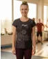 Premium-Weihnachts-T-Shirt für Damen ALTISPORT VOJ/ALWVN8TR06 BRAUN