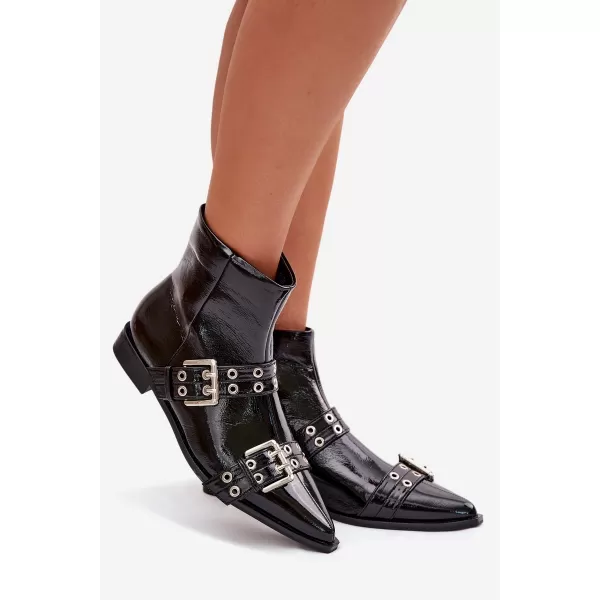  Damenschuhe mit Absatz BOTO HAMIRA 42065 SCHWARZ 