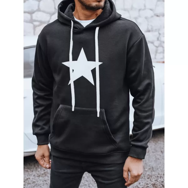  Herren-Sweatshirt DSTREET BX5924 SCHWARZ 