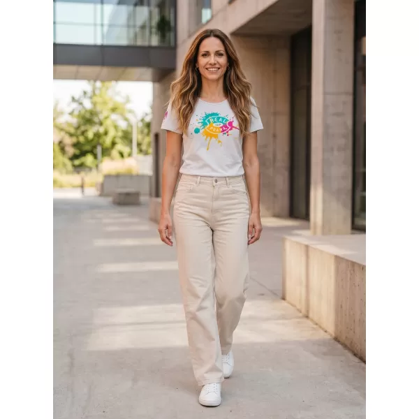  Damen-T-Shirt SAM 73 PROKREPU 009 ŠEDÝ MELÍR GRAUE HIGHLIGHTS 