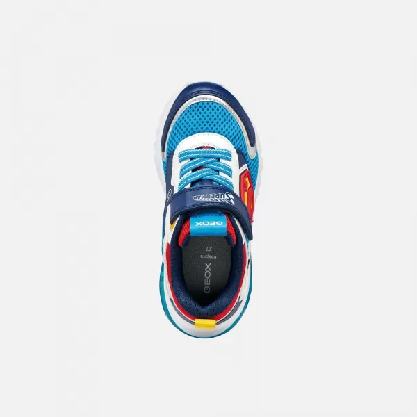  Turnschuhe für Jungen GEOX CIBERDRON J65LBB01454C4320 BLAU 