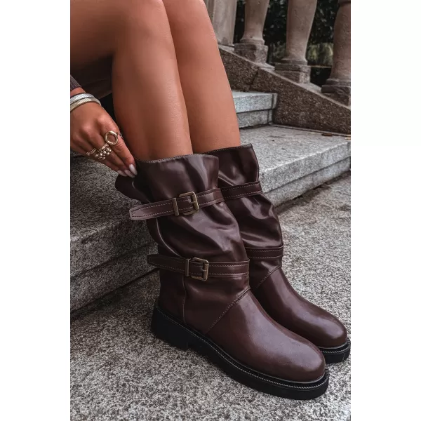  Damenstiefel BOTO HALVESSA 39587 BRAUN 