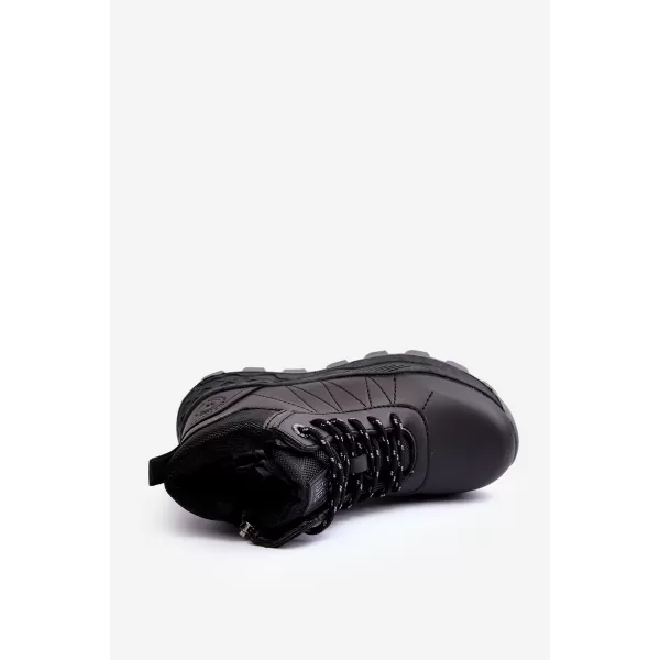  Kinder-Winterschuhe BIG STAR MM374203 SCHWARZ Big Star Shoes 