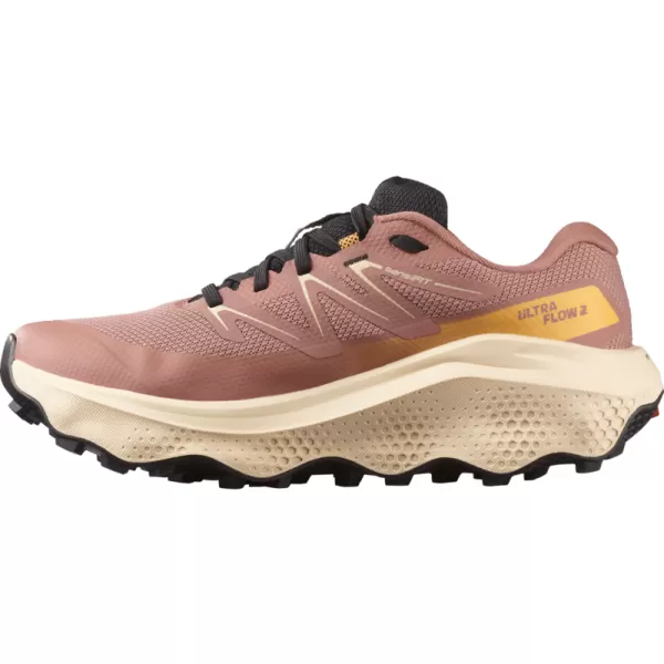  Damenschuhe SALOMON ULTRA FLOW 2 GTX W L47884500 WURZELHOLZ/ZARTER PFIRSICH/WARME APRIKOSE 