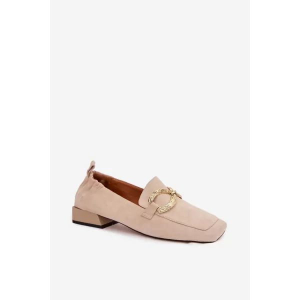  Damenmokassins D&A CR61-3115 BEIGE 