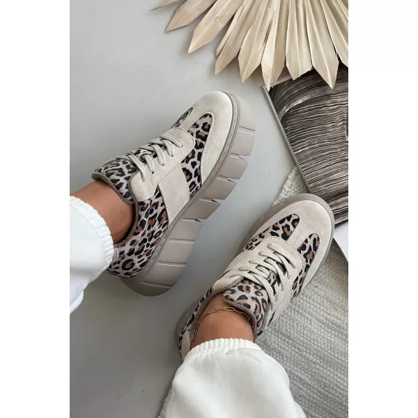  Damen-Sneaker VINCEZA LEOPARDO BEIGE 