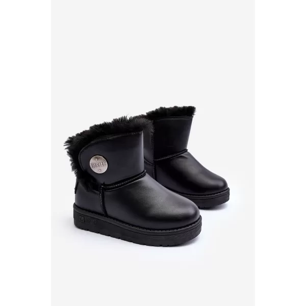  Kinder-Schneestiefel BIG STAR MM374082 SCHWARZ Big Star Shoes 