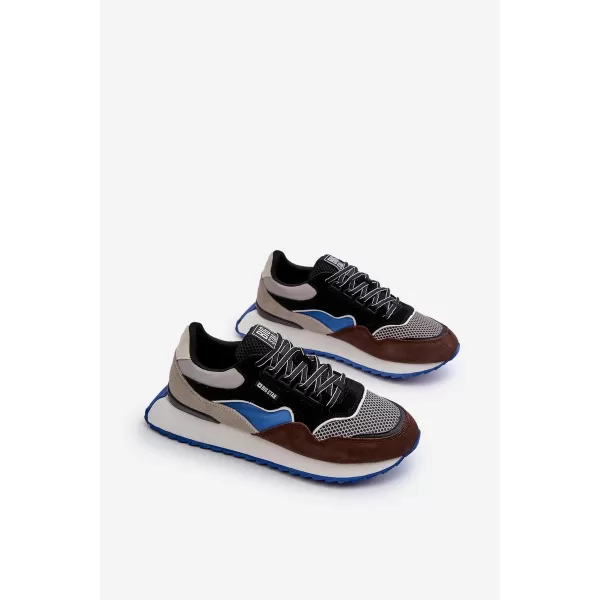  Herren-Sneaker BIG STAR NN174322 SCHWARZ Big Star Shoes 