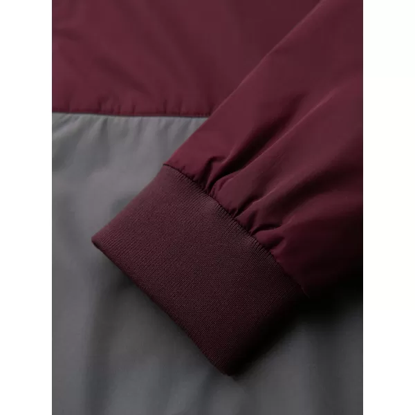  Herrenjacke OMBRE OM-JANP-0242 BURGUNDERGRAU 