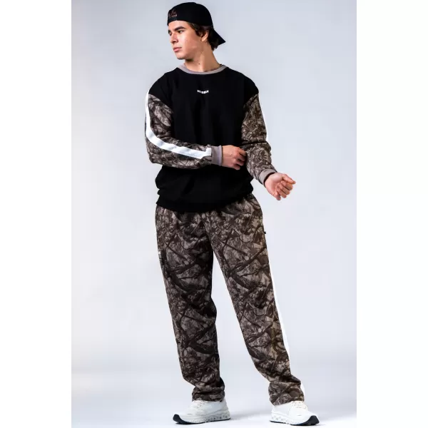  Jogginghose mit entspannter Passform POWER 904 HELLBRAUN CAMO Nebbia 