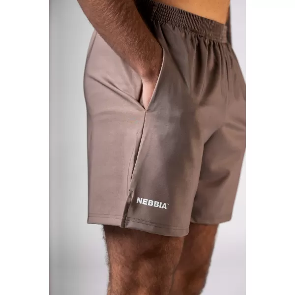  Trainingsshorts POWER 902 LIGHT BROWN ASH Nebbia 