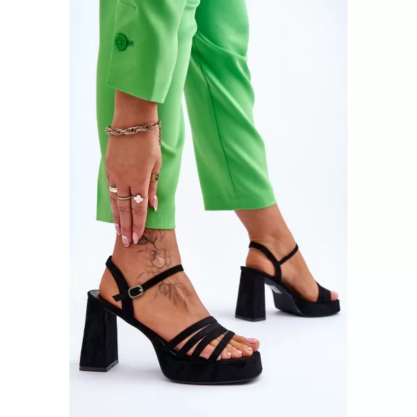  Damensandalen BOTO VERDA 24605 SCHWARZ 